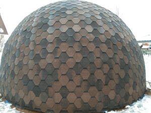 Дом-шар — современная архитектура и экологичные материалы.